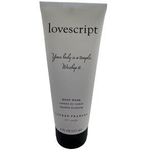 Lauren Frances lovescript Womens Body Wash  Orange Blossom 6 oz New